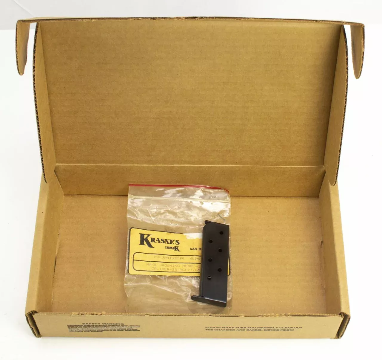 (1) NEW TRIPLE K BROWNING 1900 32ACP 7RD MAGAZINE