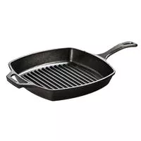 10.5 Inch Square Cast Iron Grill Pan