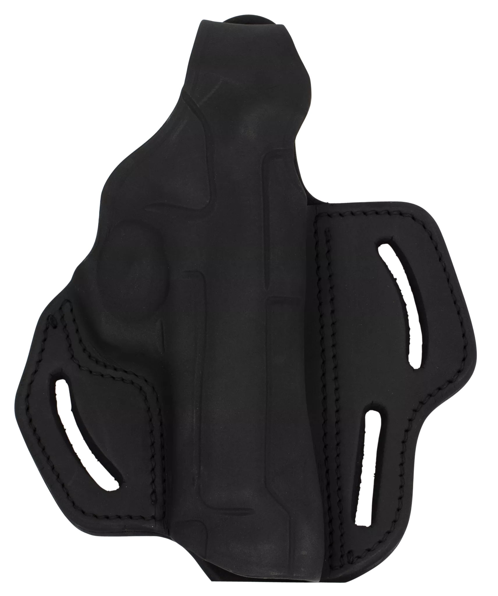 1791 Gunleather BHX4SBLR BHXOWB 04 Stealth Black Leather Belt Slide Fits Beretta 92/CZ 75/P-10