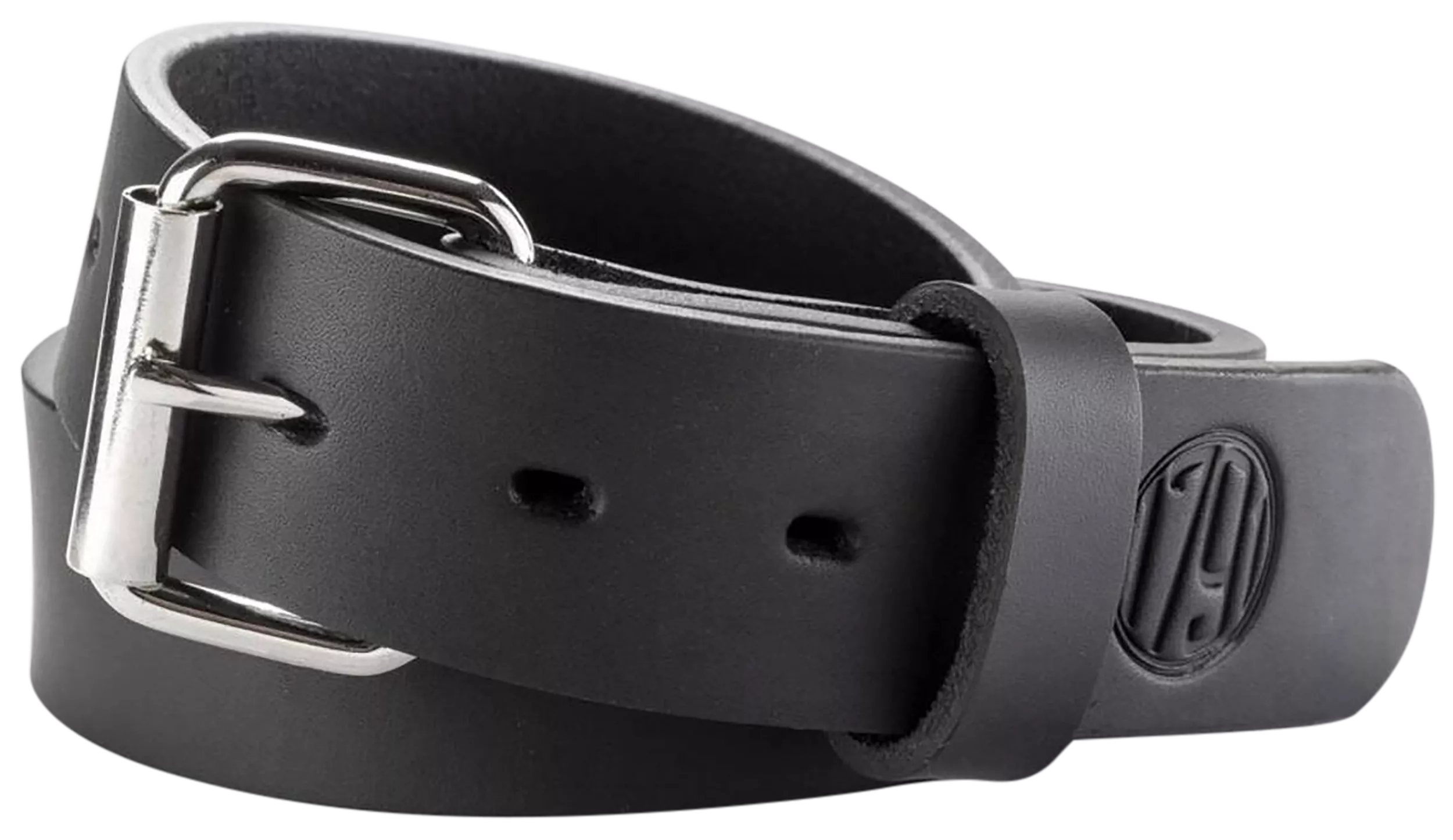 1791 Gunleather BLT014448SBLA 01Gun Belt Stealth Black Leather 44/48 1.50" Wide Buckle Closure