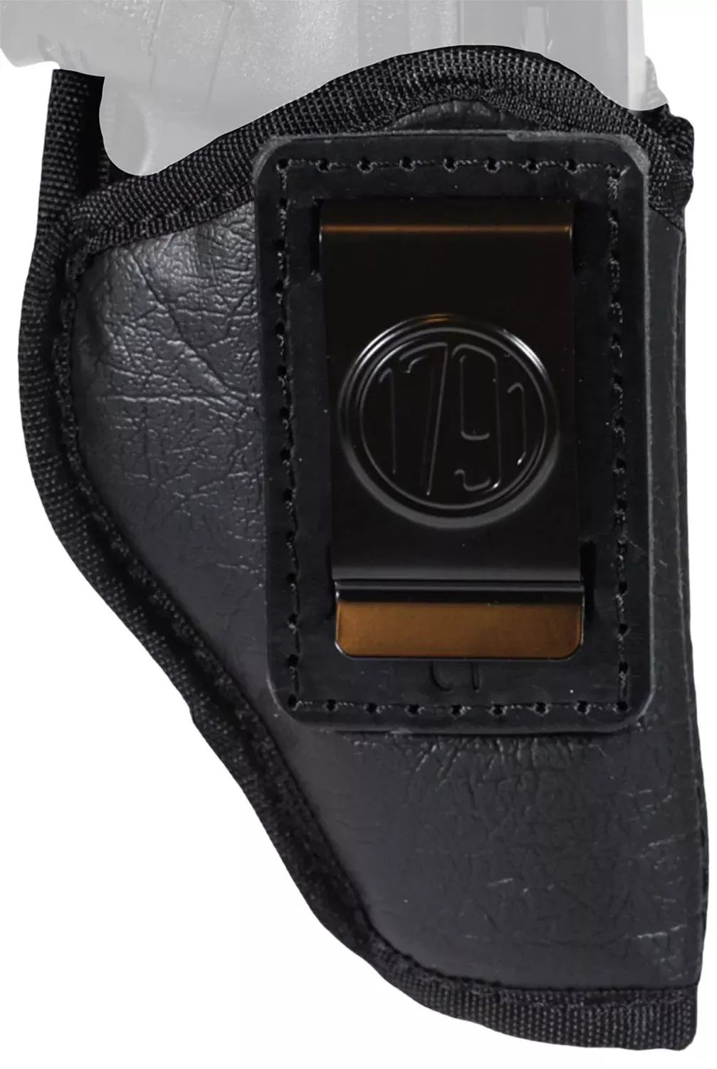 1791 Gunleather ECOC1BLKR EcoCarryIWB Size Compact Black Right Hand