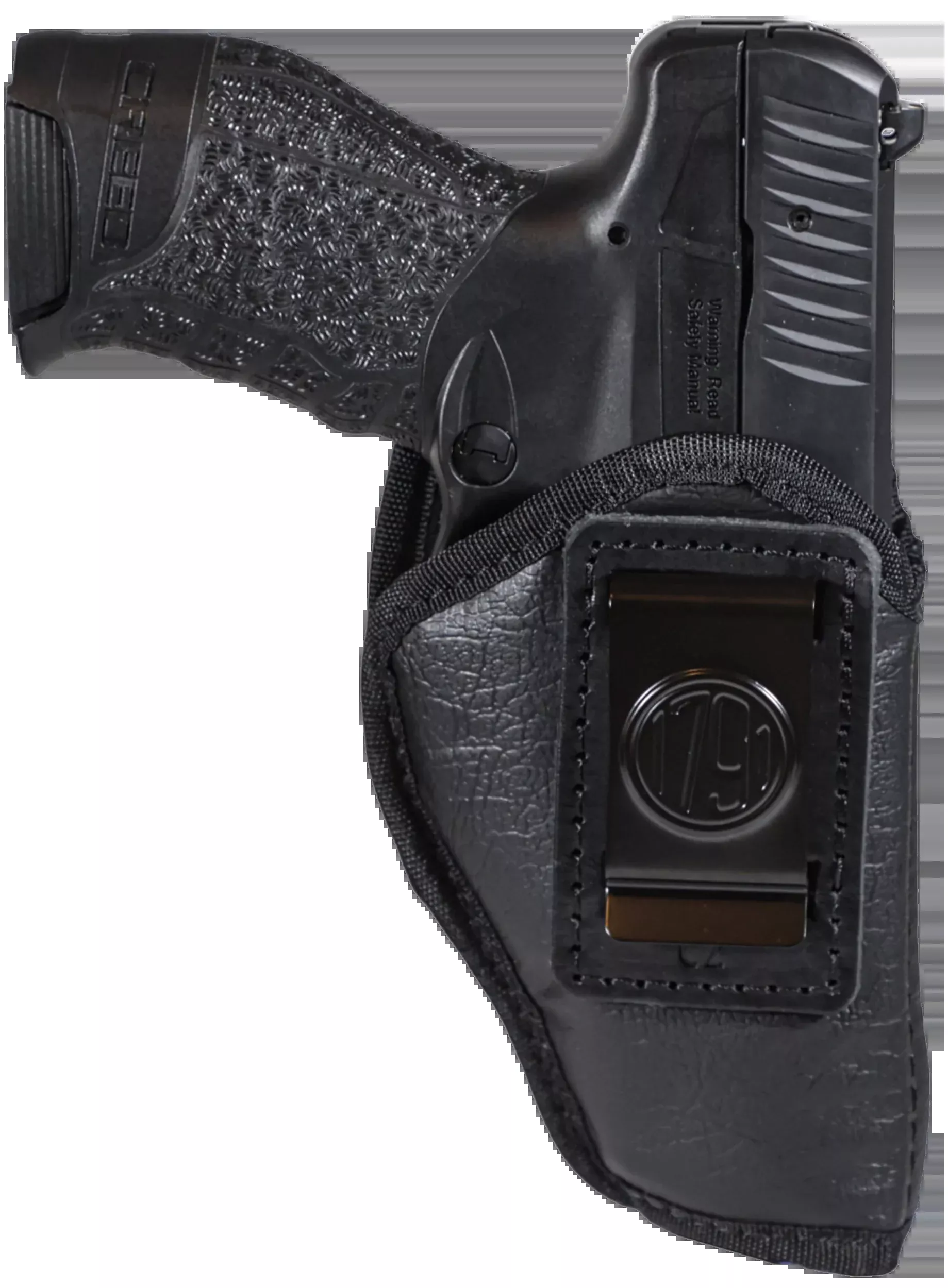 1791 Gunleather EcoCarry Inside Waistband Holster, Compact Right-Hand – ECOC2BLKR