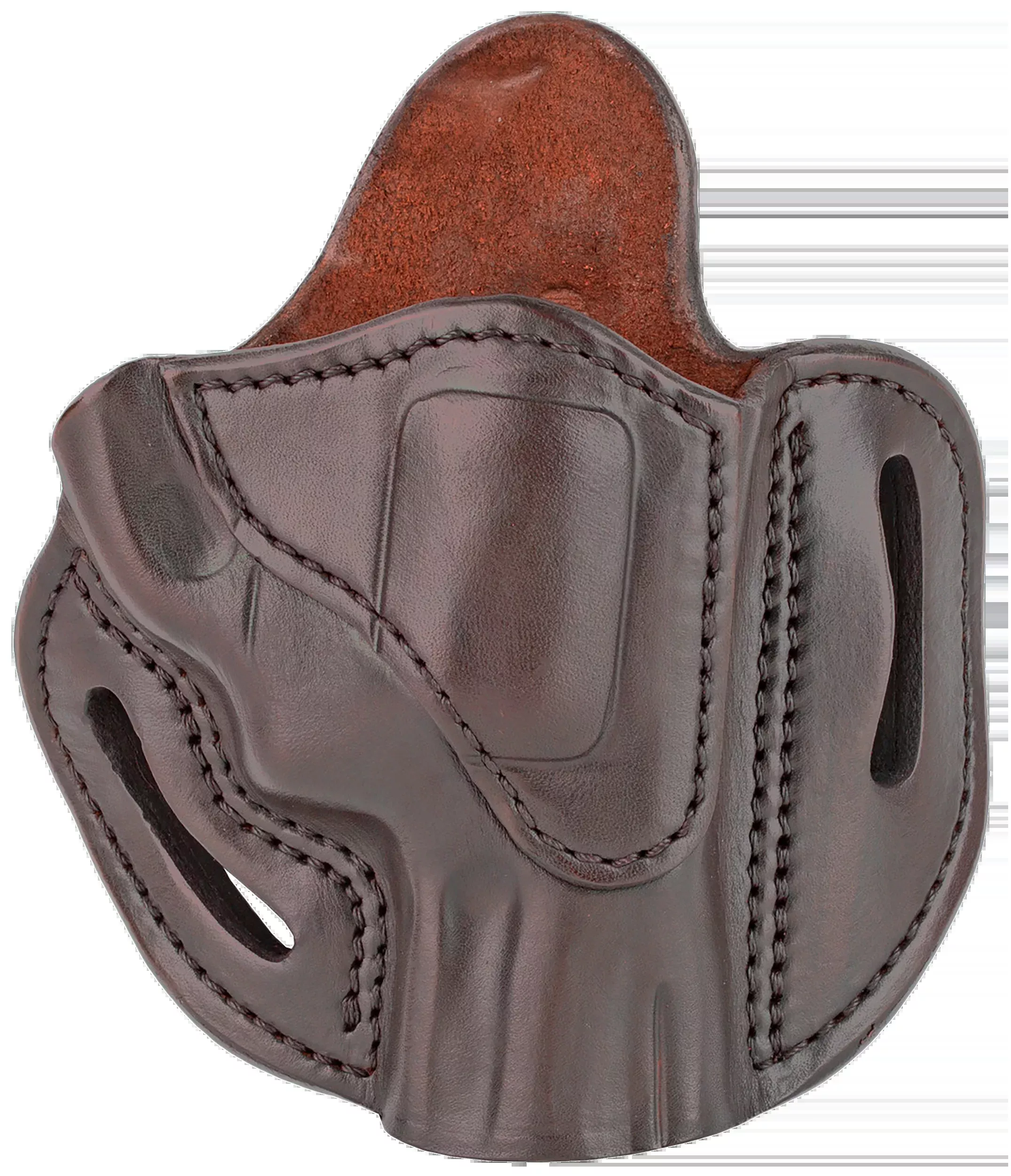 1791 Gunleather Revolver Belt Slide Holster, OWB, Size 02S, Signature Brown, Right-Hand, fits S&W K-Frame RVH2SSBRR