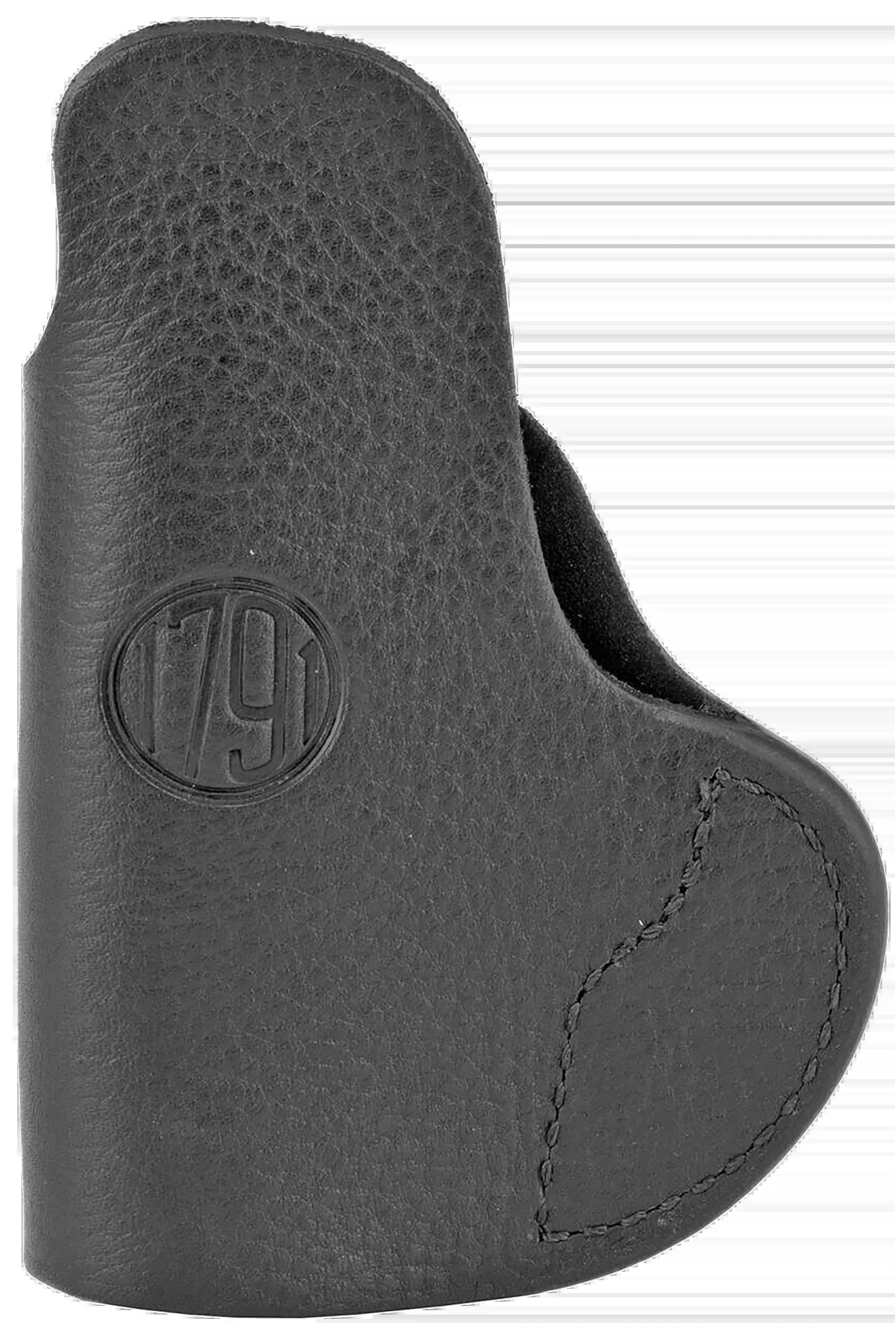 1791 Gunleather Smooth Concealment IWB Holster, Night Sky Black Leather, Right Hand, Size 0, SCH0NSBR