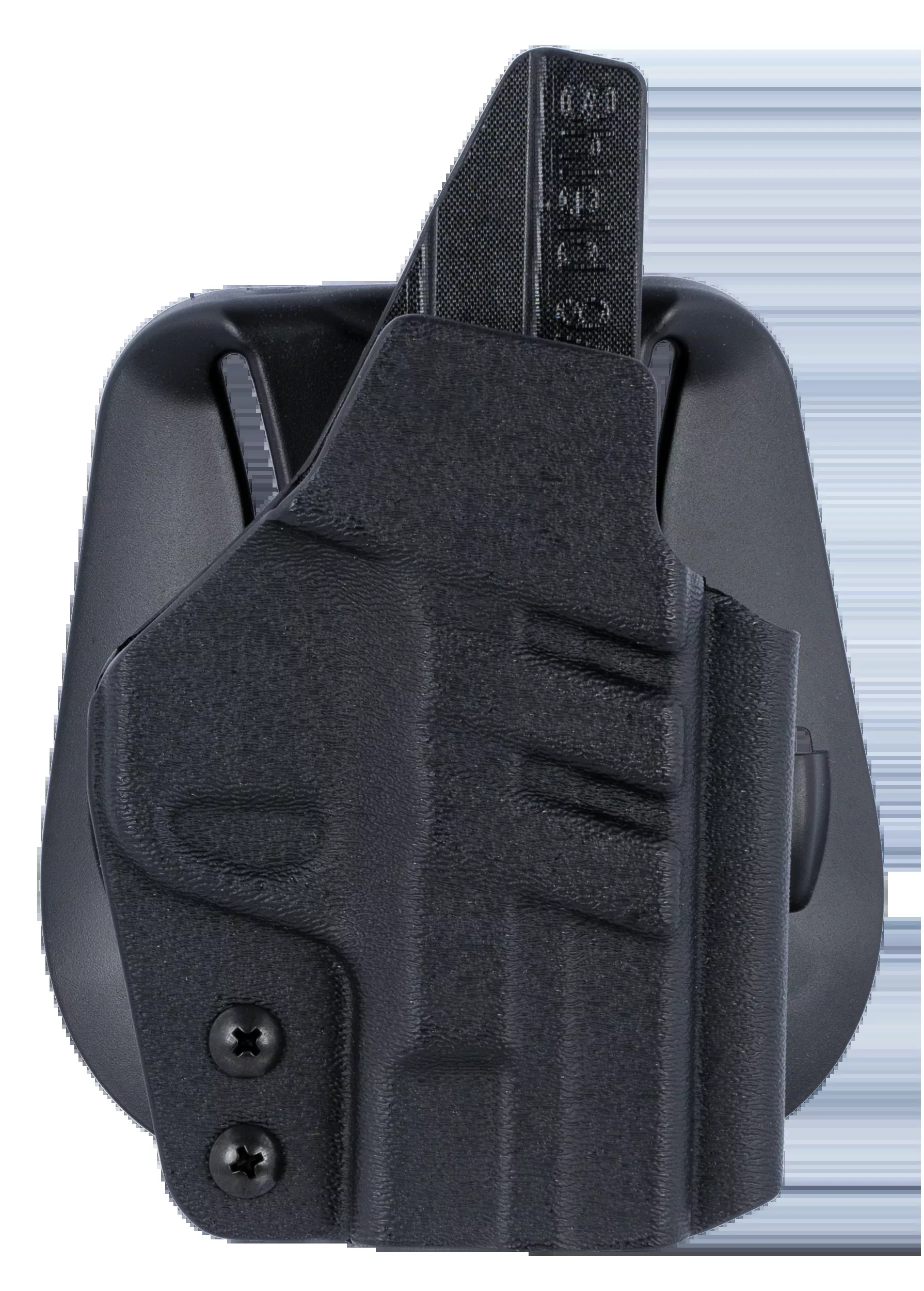 1791 Gunleather Tactical Kydex OWB Paddle Holster for S&W M&P Shield/Shield Plus, Right Hand, TACPDHOWBSHIELDBLKR