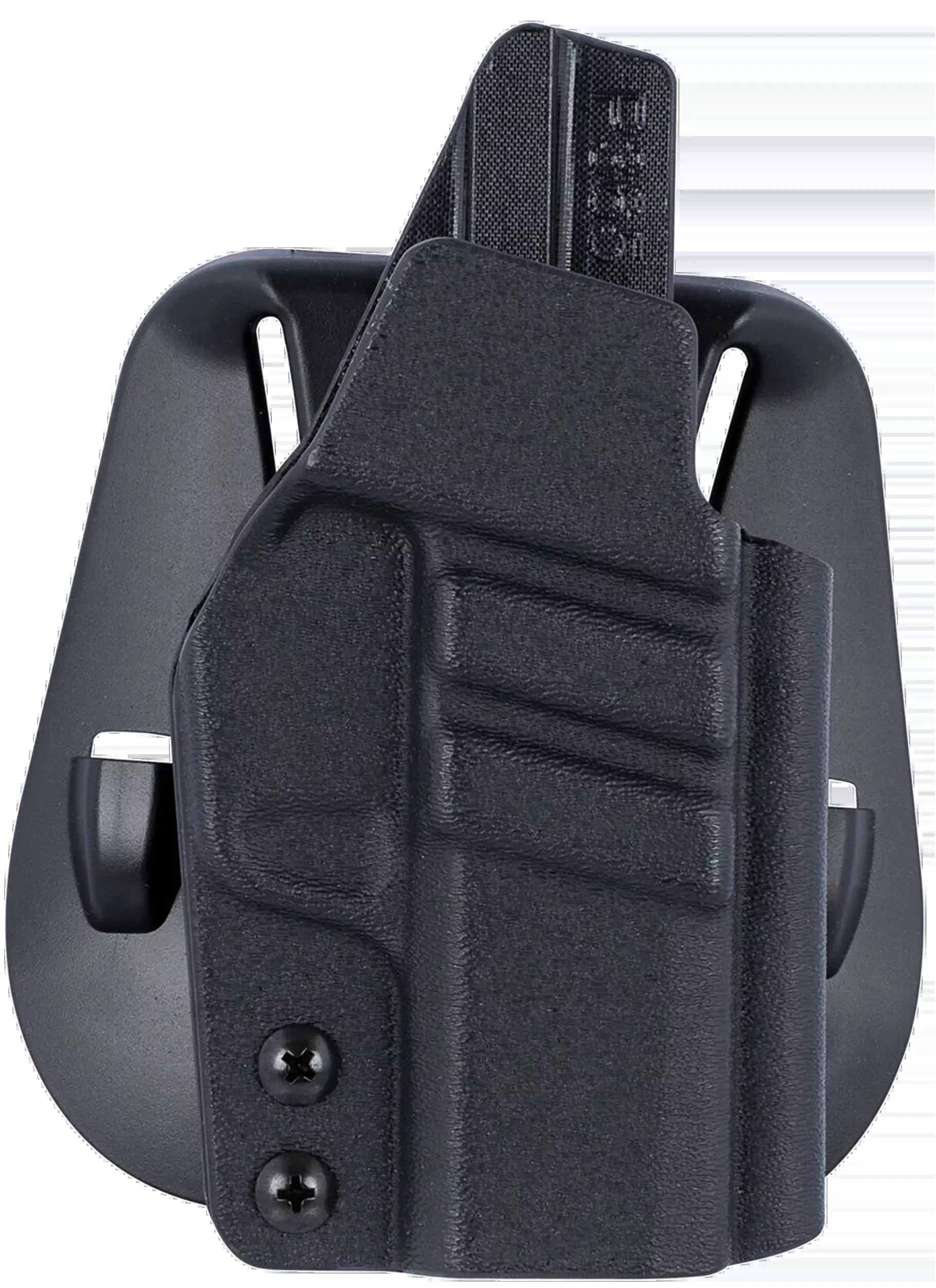 1791 Gunleather Tactical Kydex Paddle Holster, Outside-the-Waistband, Sig P365, Right Hand, TACPDHOWBP365BLKR