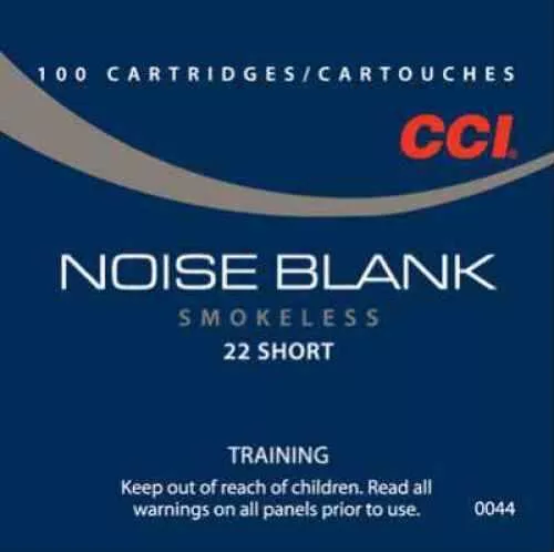 22 Short 100 Rounds Ammunition CCI N/A Blank