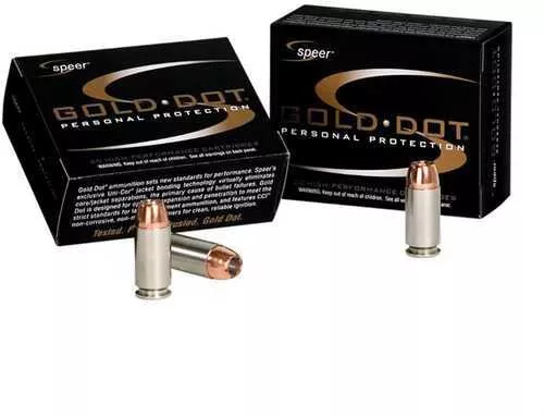 357 SIG 20 Rounds Ammunition Speer 125 Grain Jacketed Hollow Point