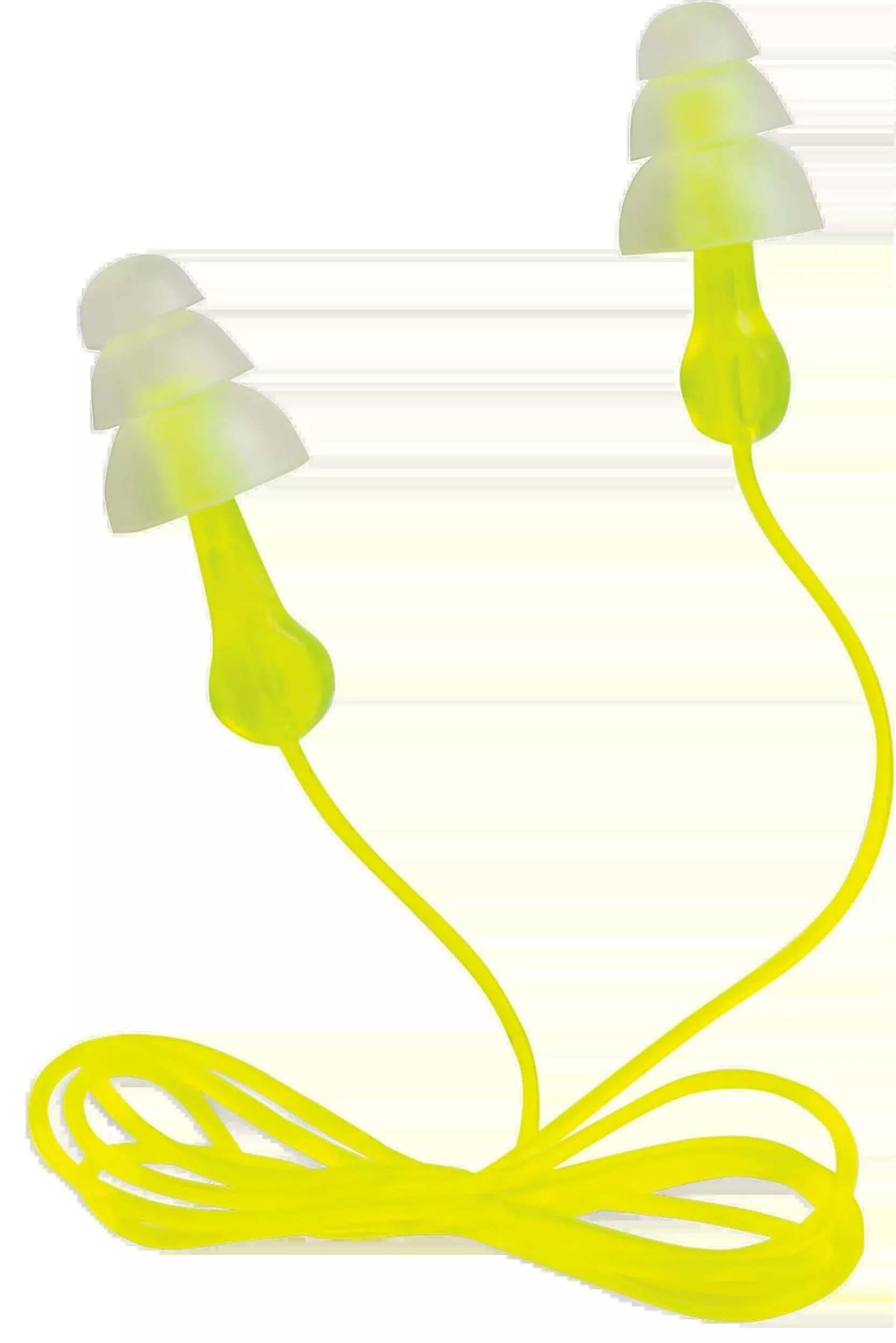 3M Peltor Tri-Flange Reusable Earplugs with Cord, 3 Pair Pack, 26 dB Noise Reduction Rating – 97317