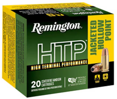 45 ACP 20 Rounds Ammunition Remington 230 Grain Jacketed Hollow Point