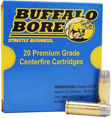 480 Ruger 20 Rounds Ammunition Buffalo Bore 410 Grain Lead