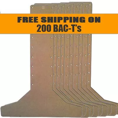 Action Targets Retriever Target Backer (200 Pack) SHIPS FREE