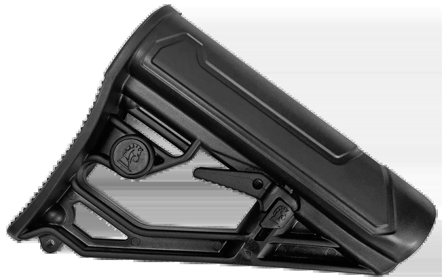 Adaptive Tactical EX Performance Adjustable Stock Lite for AR Platform Mil-Spec Buffer Tubes AT02013