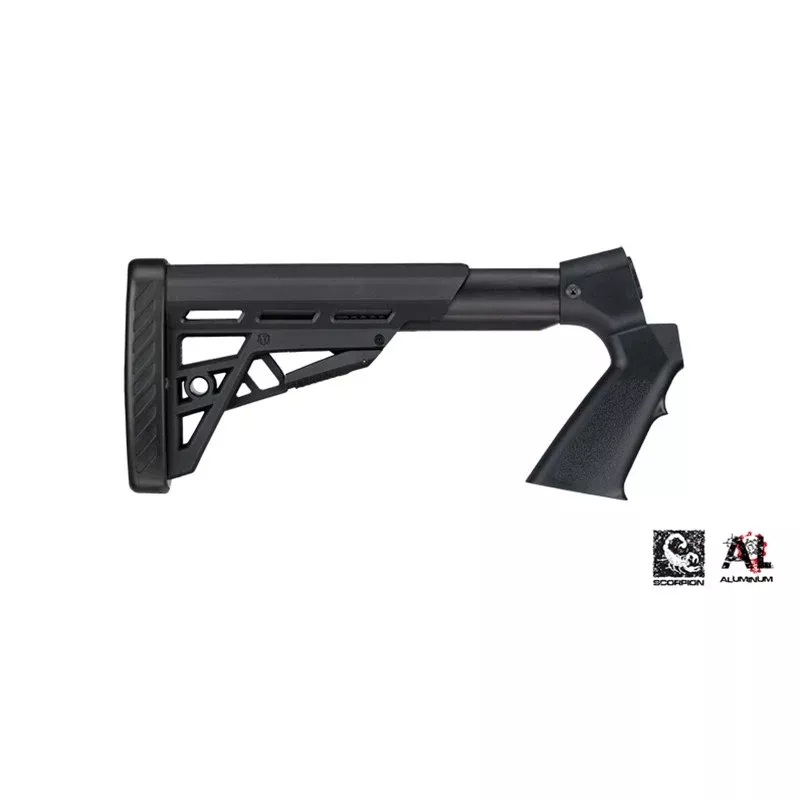 Advanced Technology B1102000 Shotforce Shotgun Stock Black Synthetic for Moss 12&20 GA , Rem 870 12 GA, Win 12&20 GA