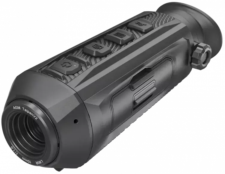 AGM Global Vision TAIP15-256-2 Taipan V2 Thermal Monocular Black 2x/4x/9x/17.50x 256x192, 50 Hz Resolution