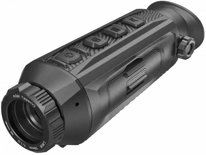 AGM Global Vision TAIP19-320-2 Taipan V2 Thermal Monocular Black 3x/6x/11x/22.50x 320x256 50Hz Resolution