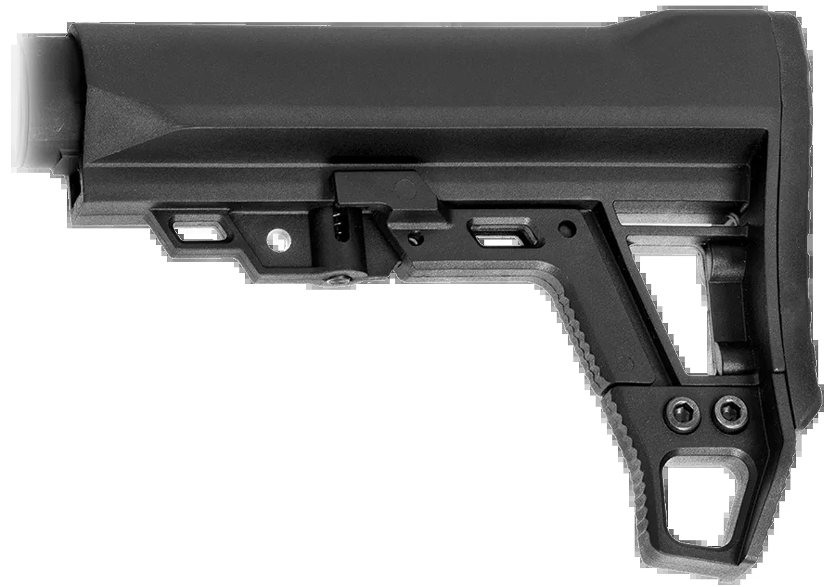 Aim Sports Advanced Modular 6-Position Collapsible AR Stock, QD Sling Mount, Black ARAMSO1
