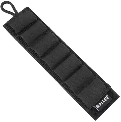 Allen 18421 Ammo Card Black Endura 12 Gauge 7rd Velcro Mount