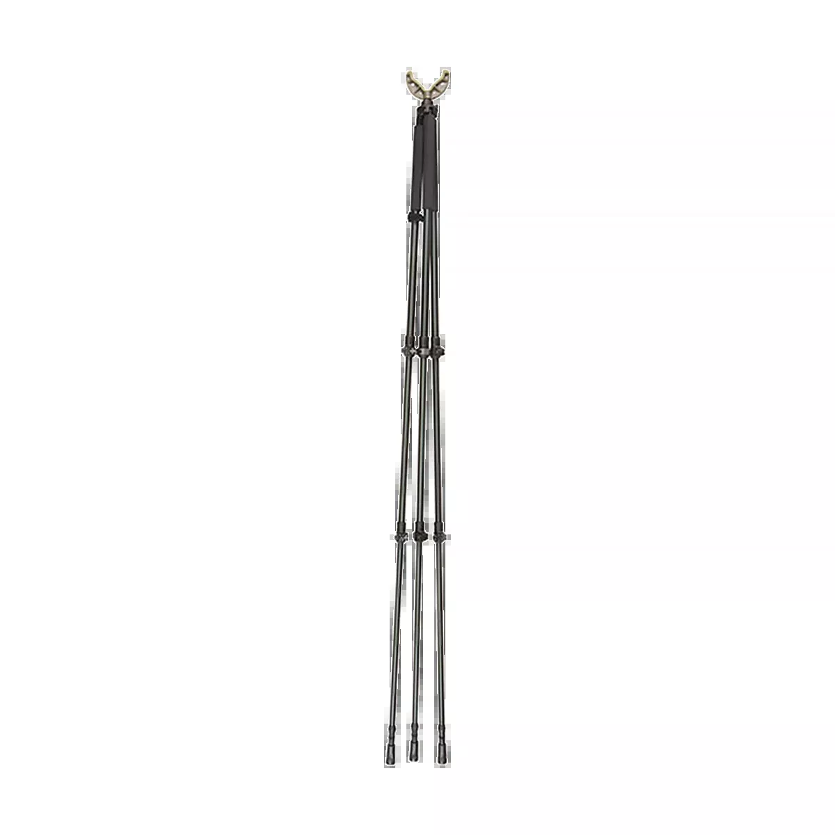 Allen Axial Shooting Stick Tripod/Bipod/Monopod, Black Aluminum, 33.5–61 in Height, 21412