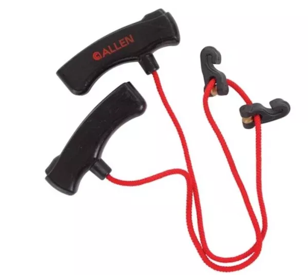 Allen Crossbow Cocking Rope with Oversized Handles, Red – Reduces Draw Weight by 50% 756