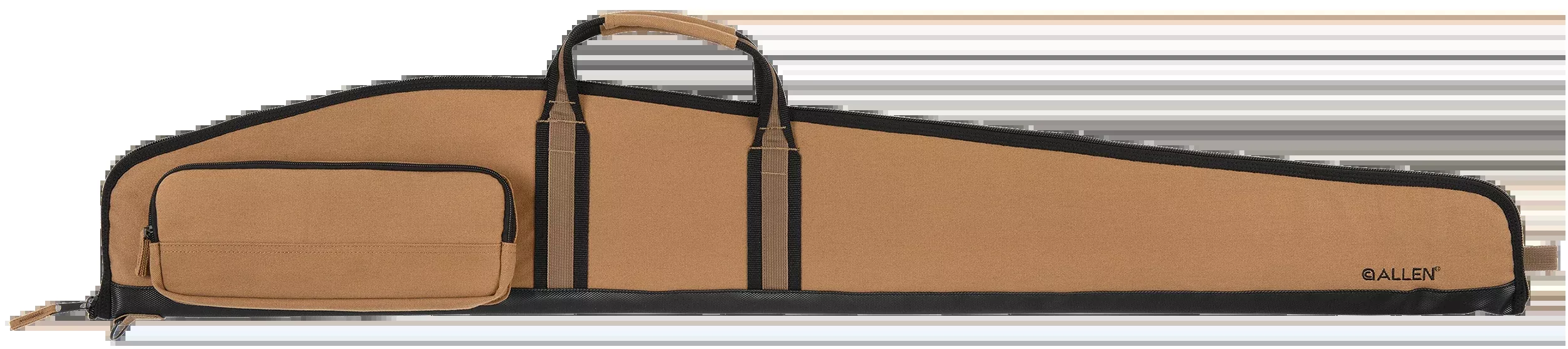 Allen Ranch Canvas Shotgun Case, 52-inch, Tan Cotton Duck, Foam Padded, Lockable Zipper – 1102-52