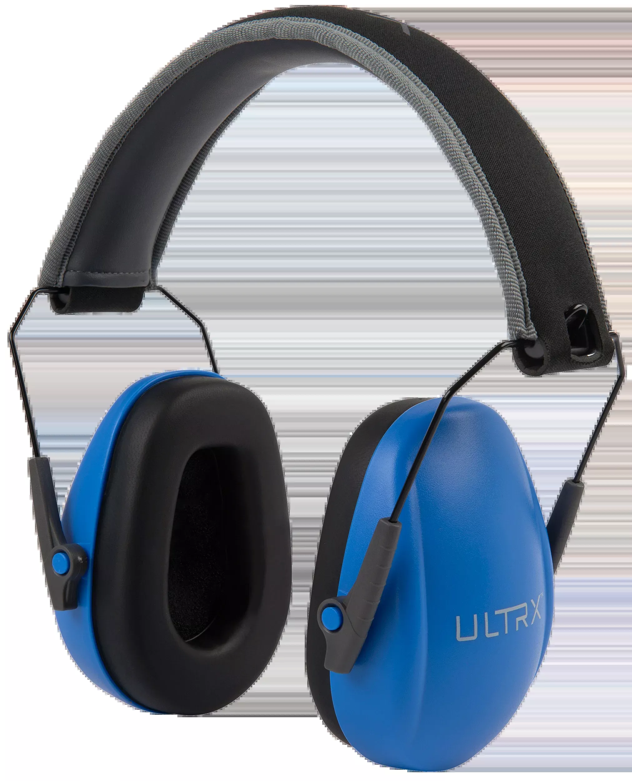 Allen Youth Slim-Profile Over-the-Head Passive Hearing Protection Ear Muffs, Blue — 4175