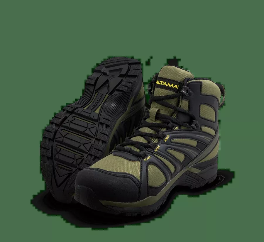 Altama Tactical Boots - Aboottabad Trail Mid - Hunter Green