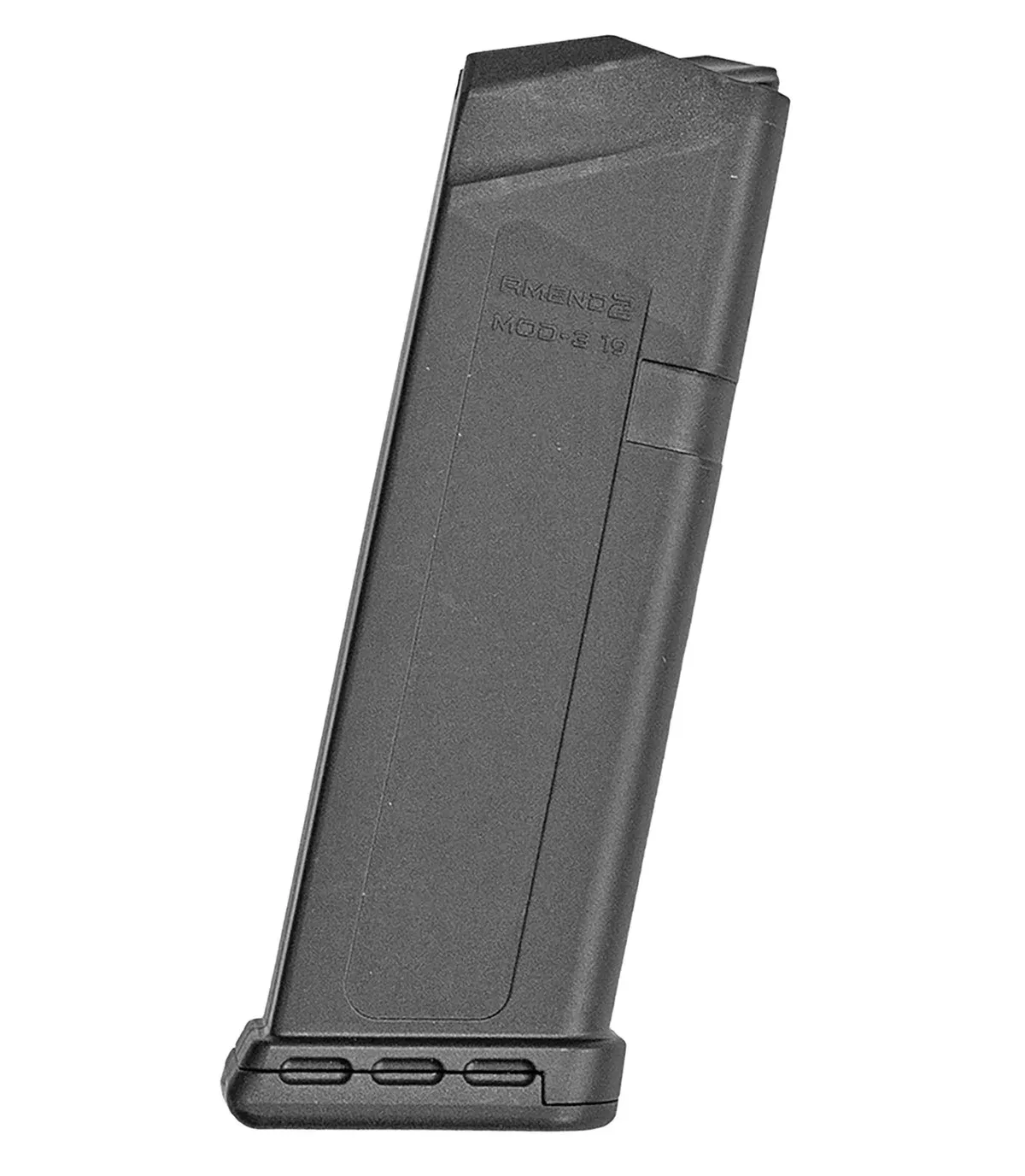 Amend2 G19MOD3BLK15 MOD-315rd 9mm Fits Glock 19 Black