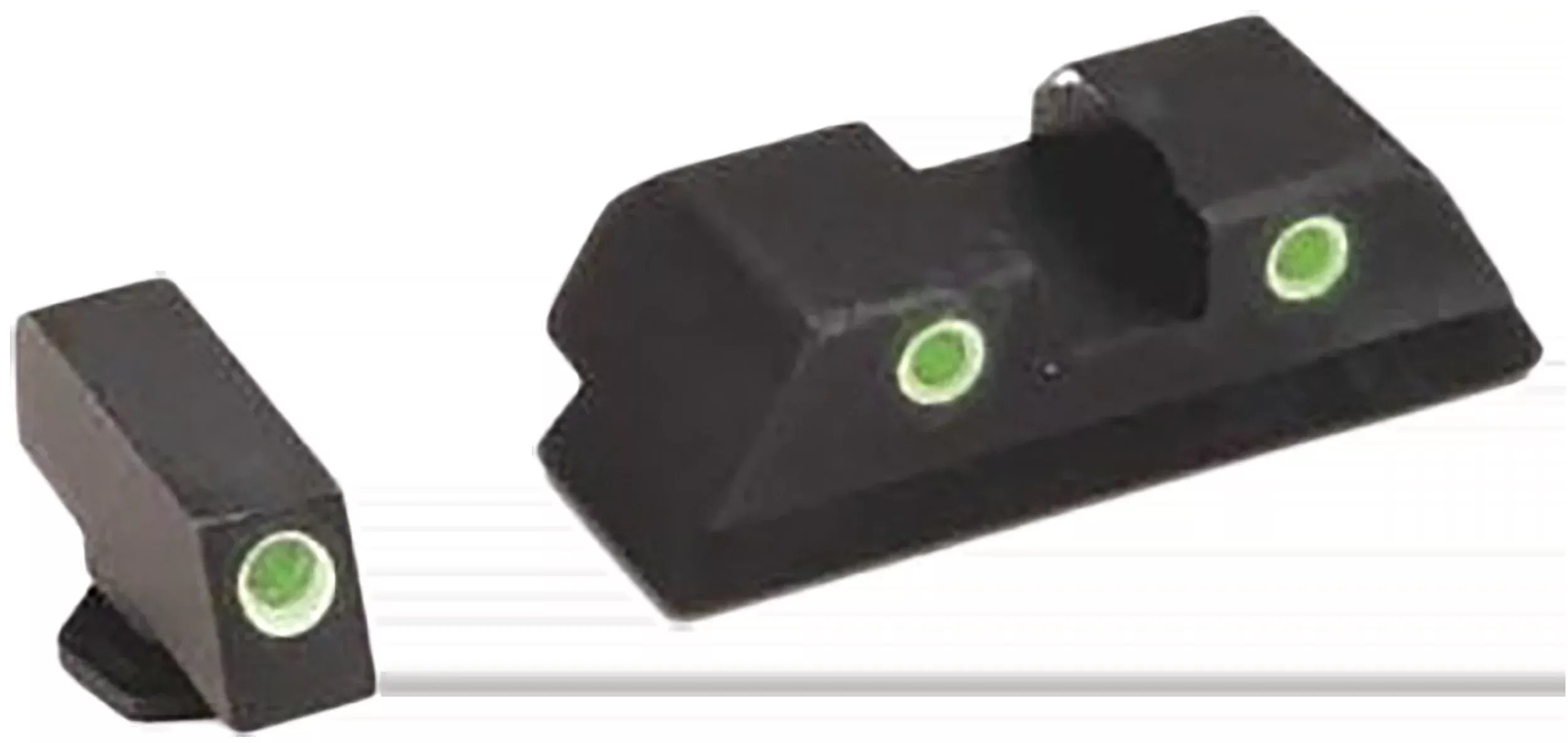 AmeriGlo GL113 Classic Tritium Sight Set for Glock