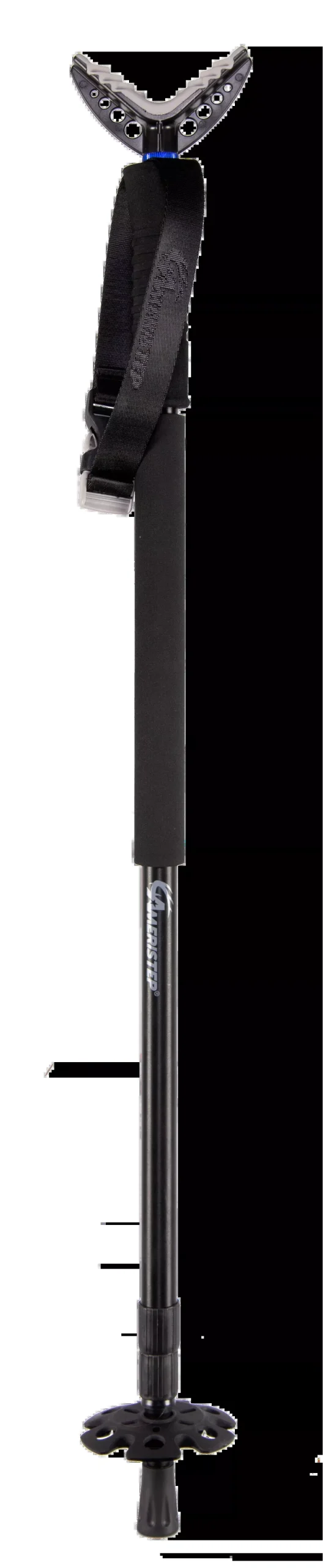 Ameristep Blind Support Stick – Aluminum, Twist-Lock Height Adjust, V-Yoke Strap, Doubles as Shooting Stick AMSAMEAC0209