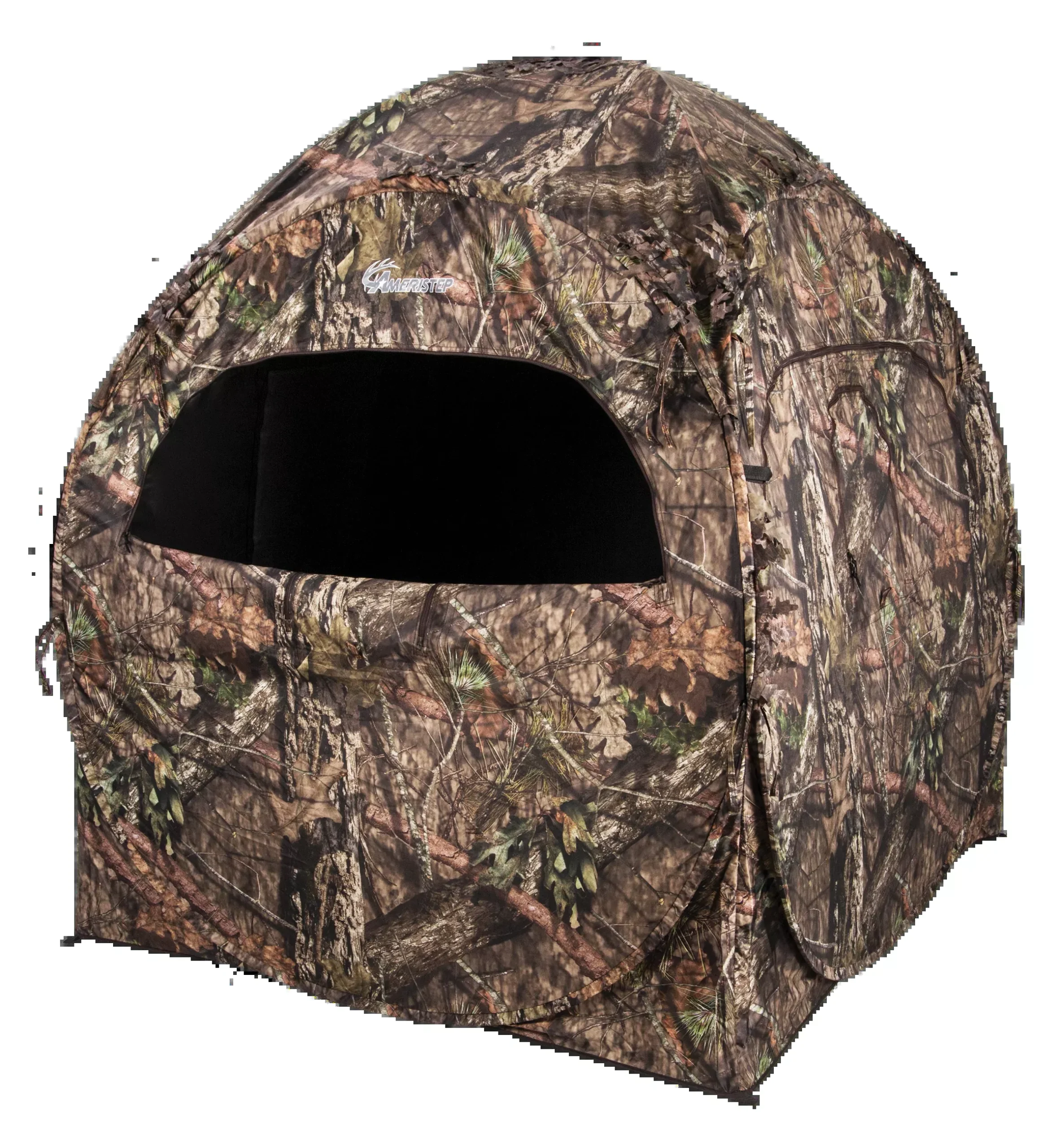 Ameristep Doghouse Run & Gun Hunting Blind, Mossy Oak Break-Up Country, 300D Durashell Plus, AMSAMEBL1010