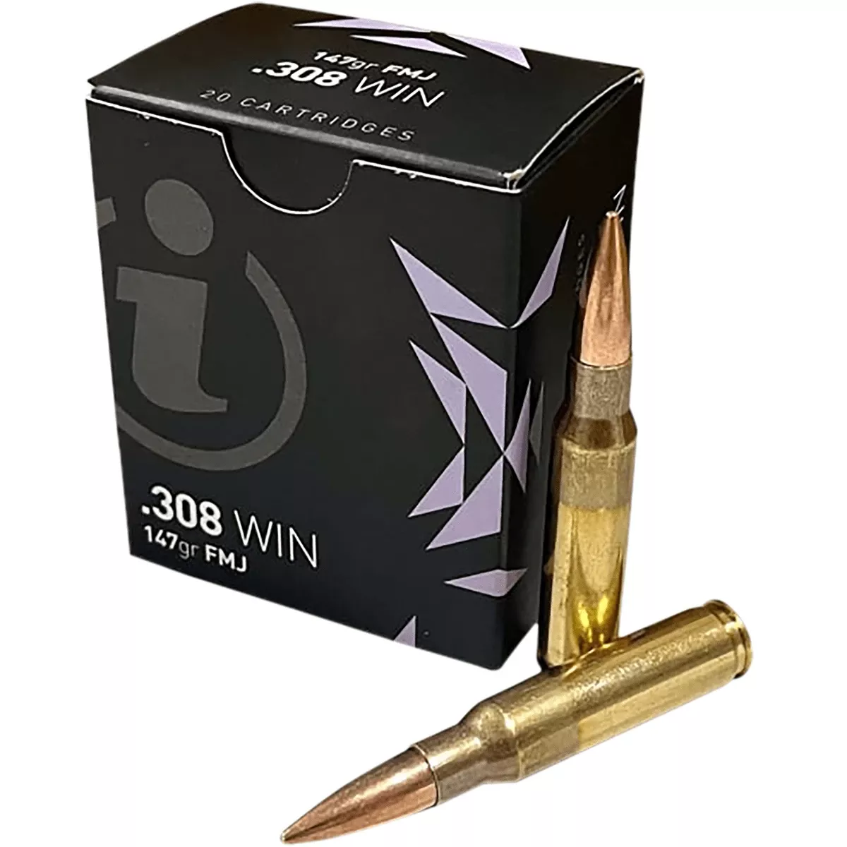 Ammo Inc IGMAN30820 Igman 308 Win 147 gr Full Metal Jacket - 20 Per Box