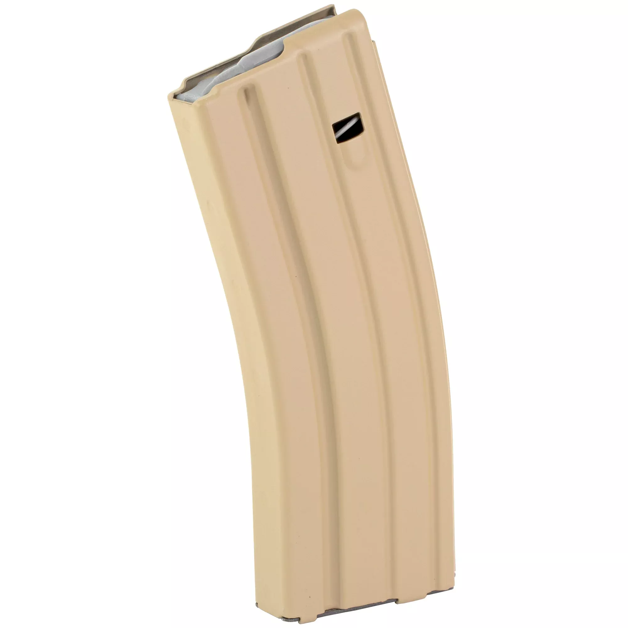 Ammunition Storage Components AR-15 .223/5.56 30-Round Aluminum Magazine, FDE/Gray 30-223-AL-FDE-G-ASC
