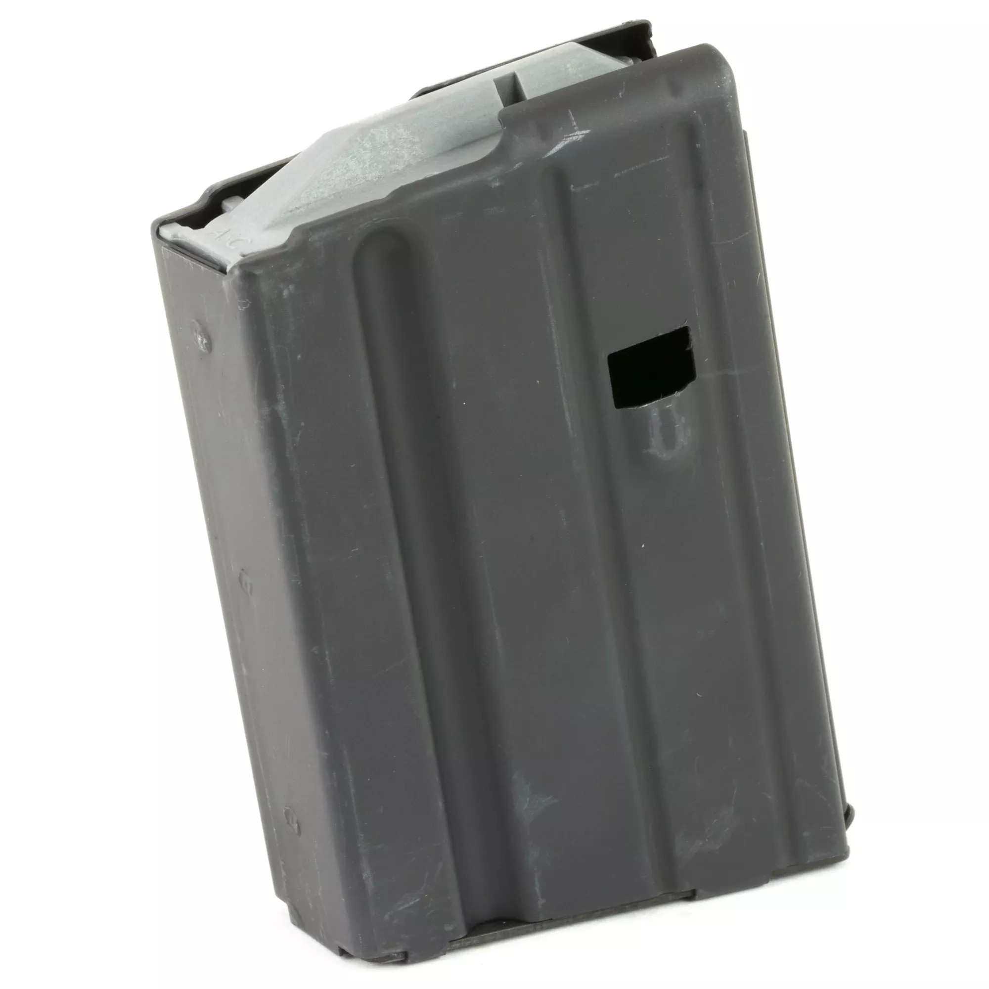 Ammunition Storage Components ASC AR 6.8 SPC 10-Round Stainless Magazine, Black 10-68-SS-BM-G-ASC