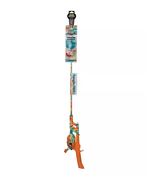 ANYTHING POSSIBLE Krazy 34-inch Tangle-Free Fishing Rod & Reel Combo, KCSNTKRAZY