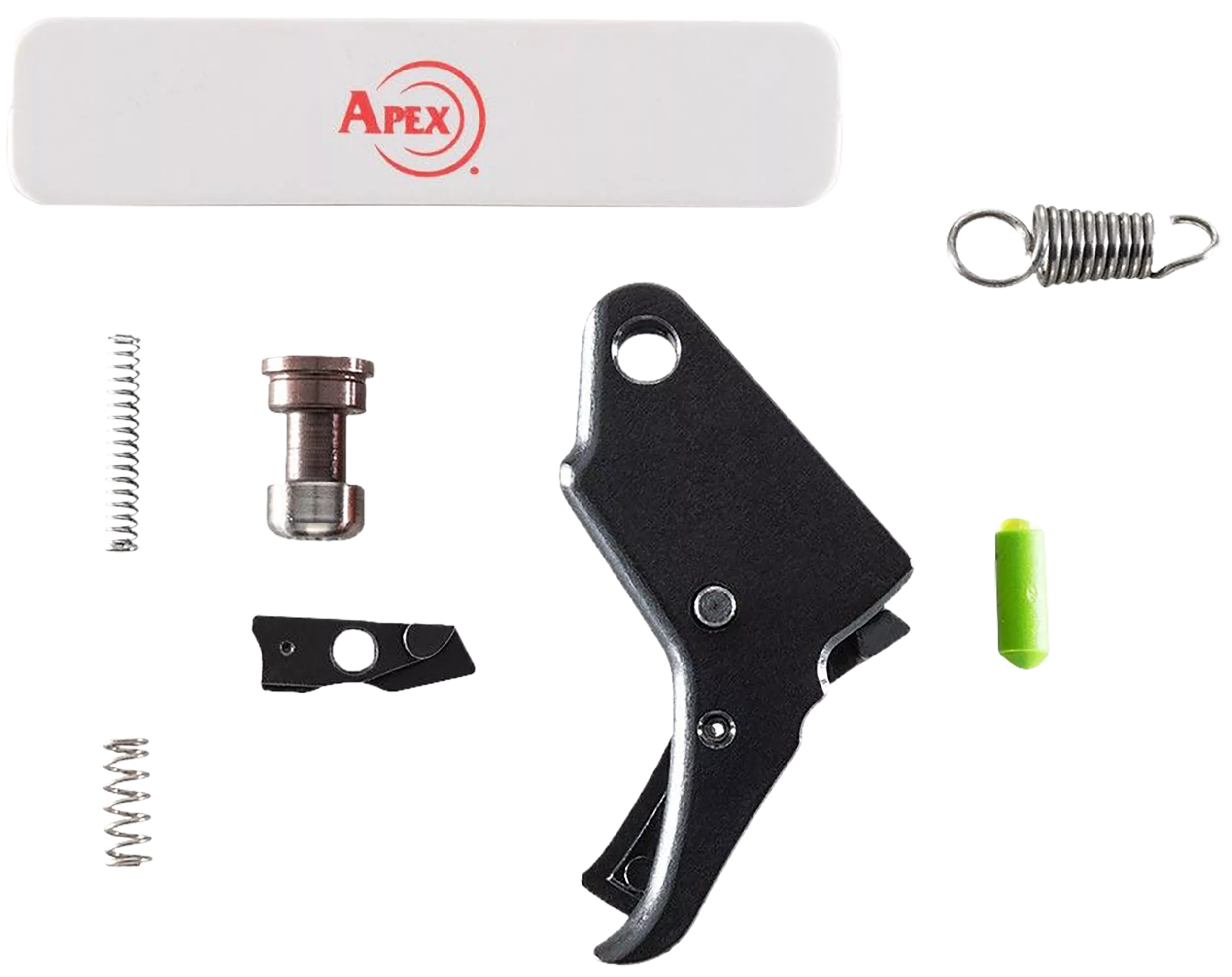 Apex Tactical 100171 Action Enhancement Trigger & Duty/Carry Kit Black Drop-In Fits S&W M&P Shield 2.0 9/40