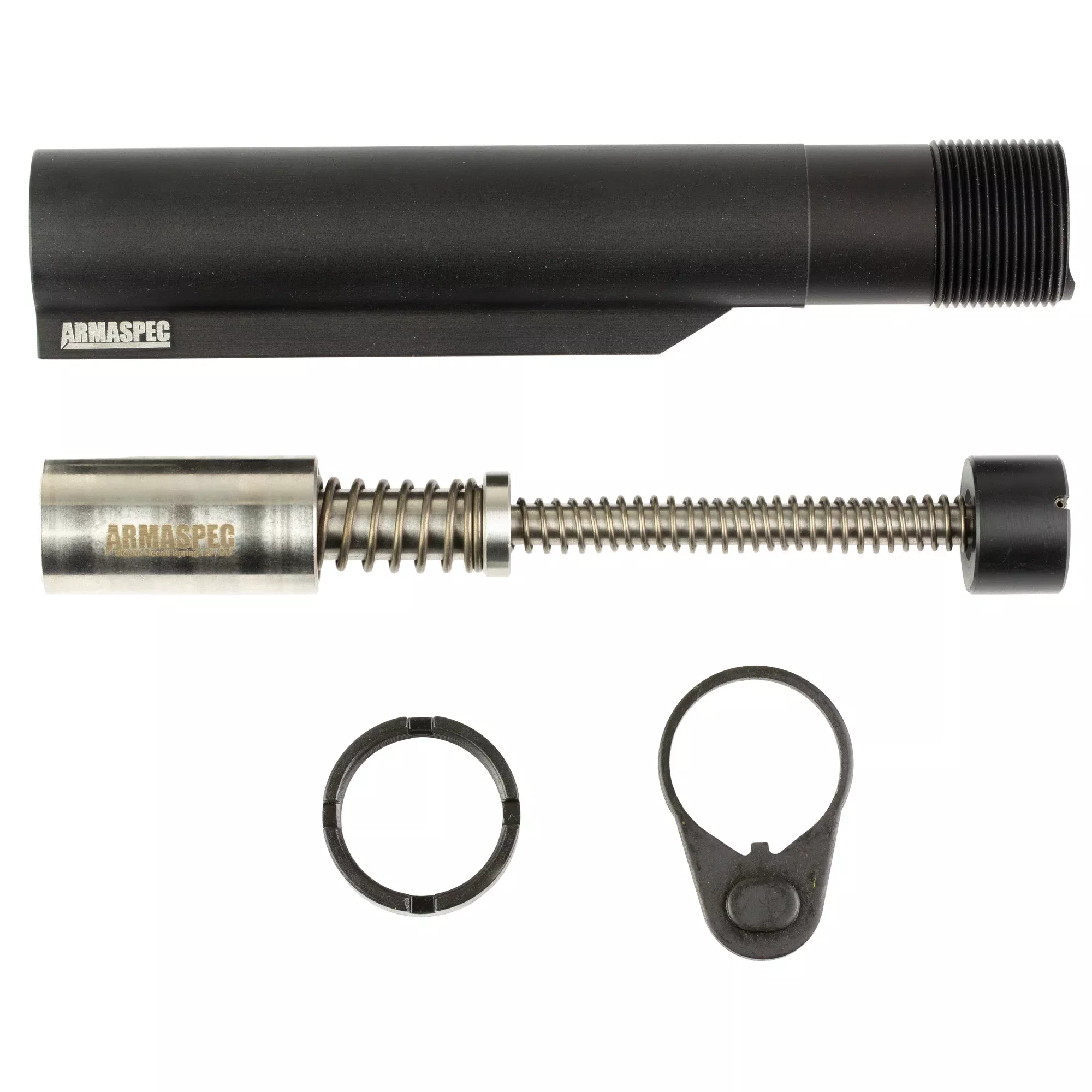 Armaspec Stealth Recoil Spring SRS Gen 4 BB Buffer Tube Kit for AR-15, 5.7oz ARM263-BB