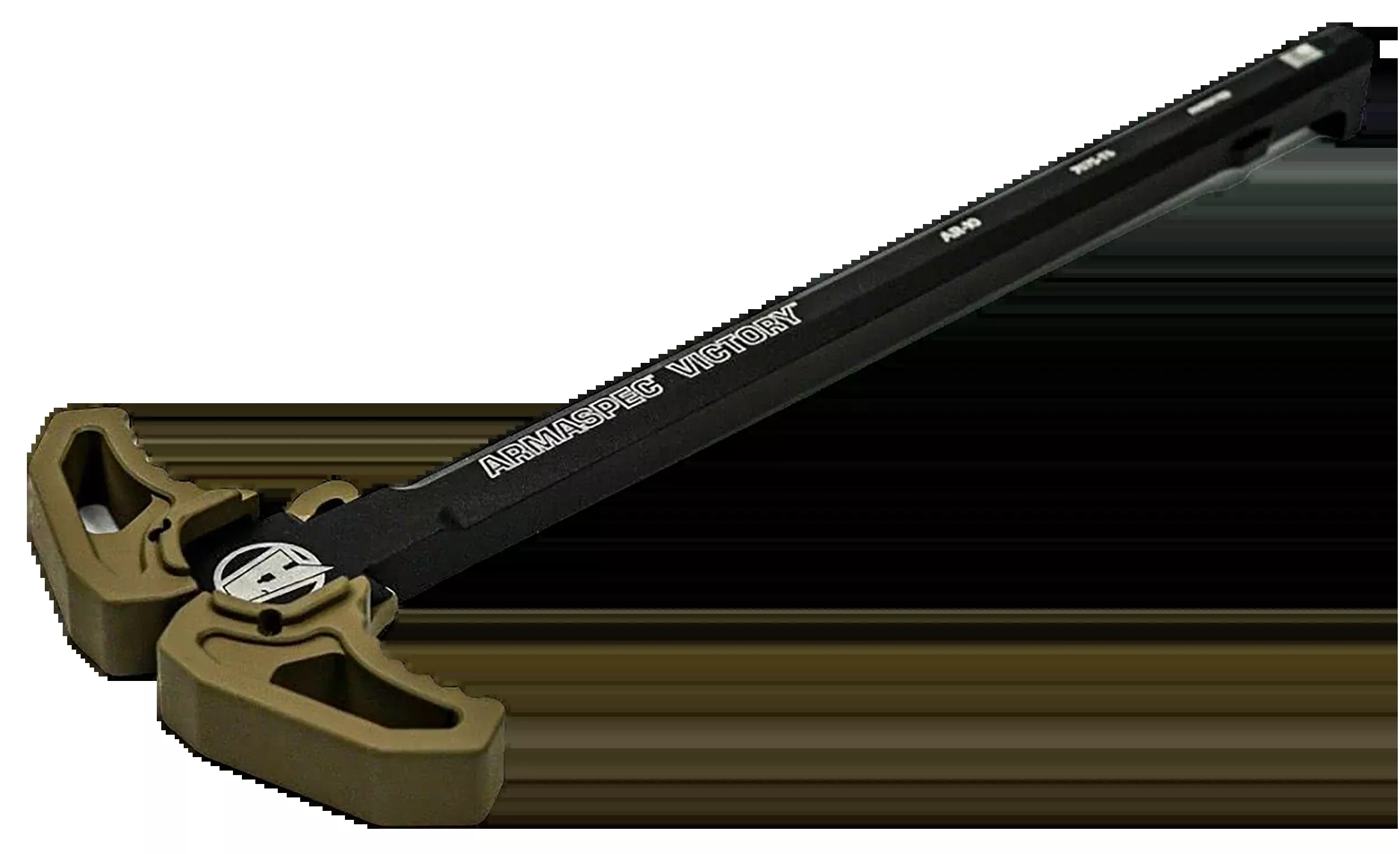 Armaspec Victory Ambidextrous AR-10 Charging Handle w/ Gas Vents, Flat Dark Earth ARM162-FDE