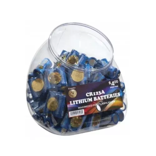 ASP CR123A Battery - Jar of 100