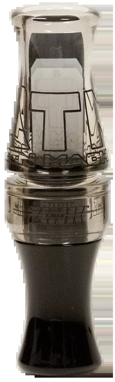 Avian X Zink ATM Green Machine Duck Call, Single Reed, Gunsmoke Polycarbonate – ZNKZNK6024