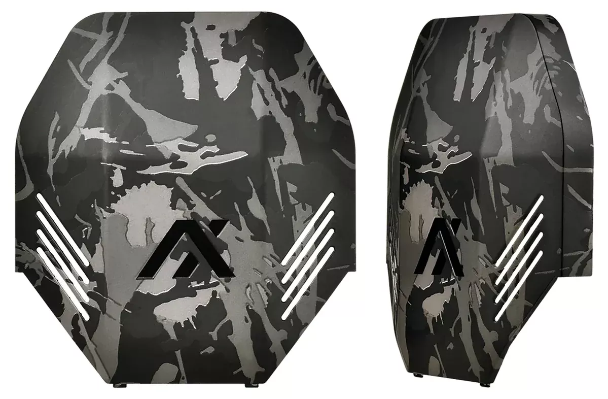Axil LLC MXPLTBC MX PlatePolymer Over the Head Black Camo