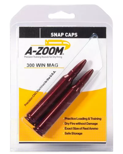 AZOOM SNAP CAPS 300WIN 2/PK