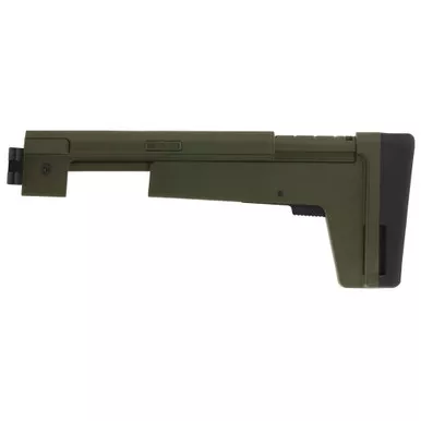 B5 Systems AK Fixed Stock - Mounts to the Factory Folding Trunnion Via the 5.5mm Pin - OD Green Finish