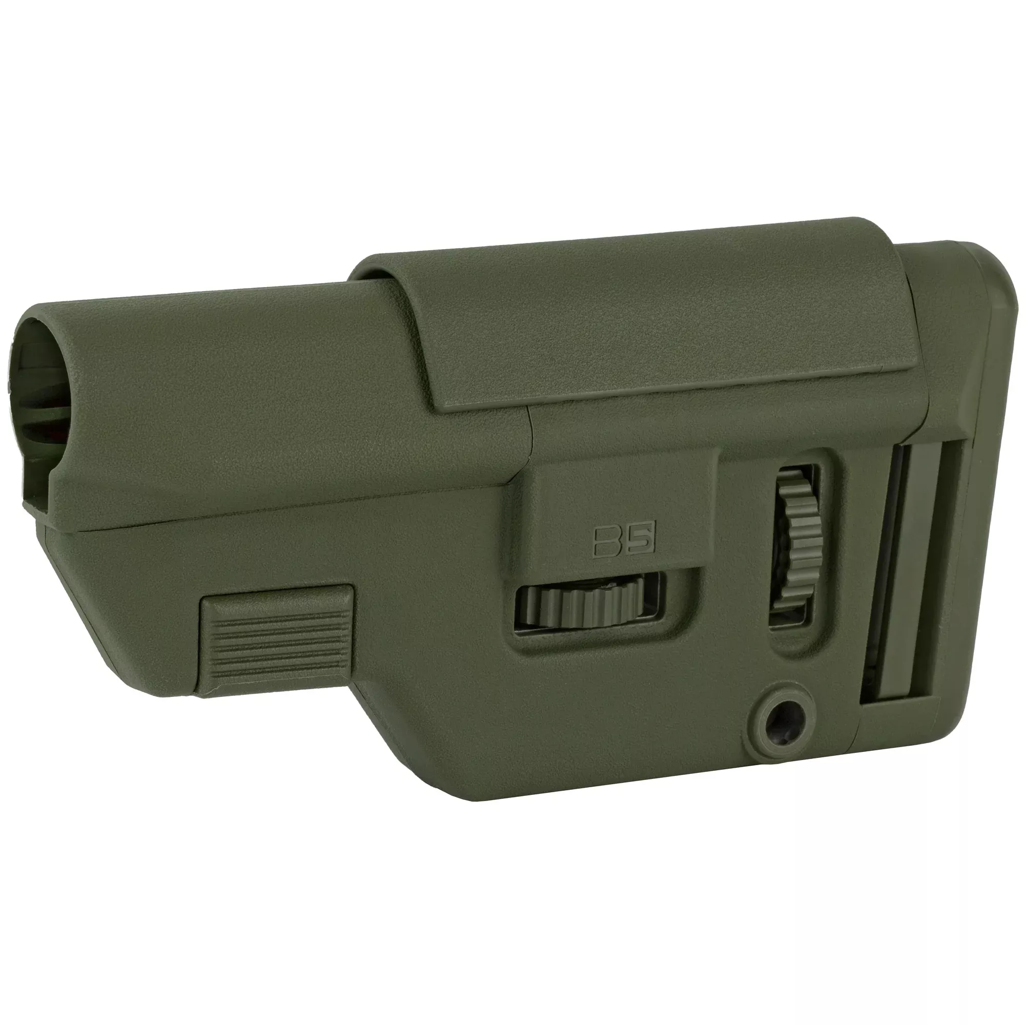 B5 Systems Collapsible Precision Stock CPS Medium OD Green Adjustable Cheekpiece & Buttpad CPS-1308