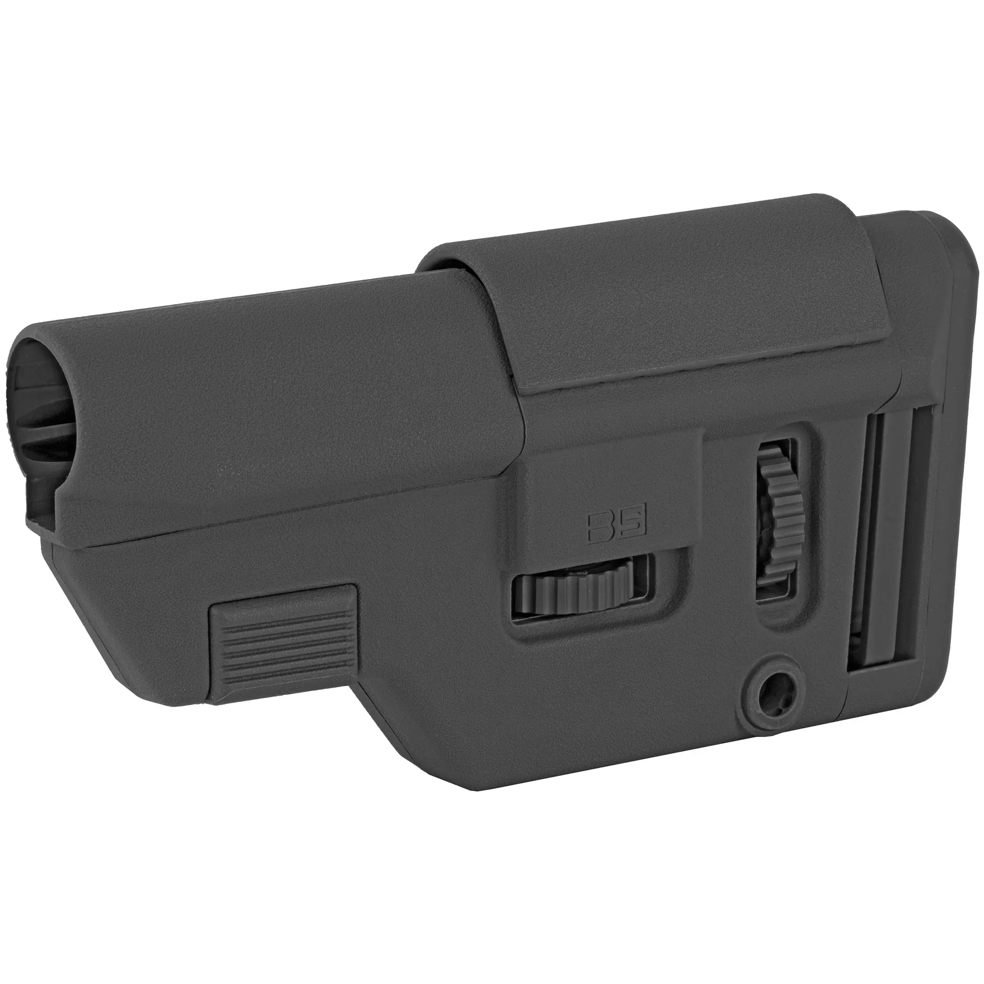 B5 Systems Collapsible Precision Stock (Short) Adjustable Cheekpiece & Buttpad, Black CPS-1400