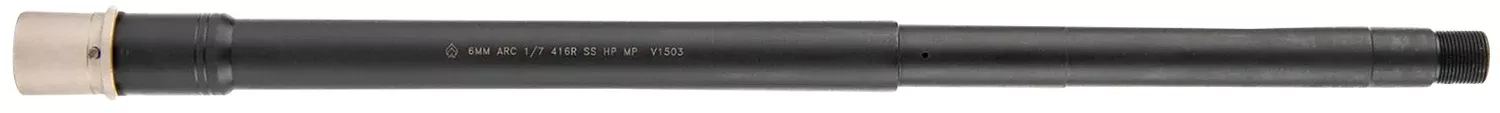 Ballistic Advantage BABL6MM001PQ Premium Series6mm ARC 16" Threaded SPR Profile, Midlength with Low Pro Gas Block, Black QPQ 4150 Chrome Moly Vanadium Steel, Fits AR-15