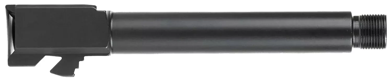 Ballistic Advantage BAPSG175T1Q Premium Series9mm Luger Fits Glock 17 Gen 5 Fluted Threaded Black QPQ Stainless Steel