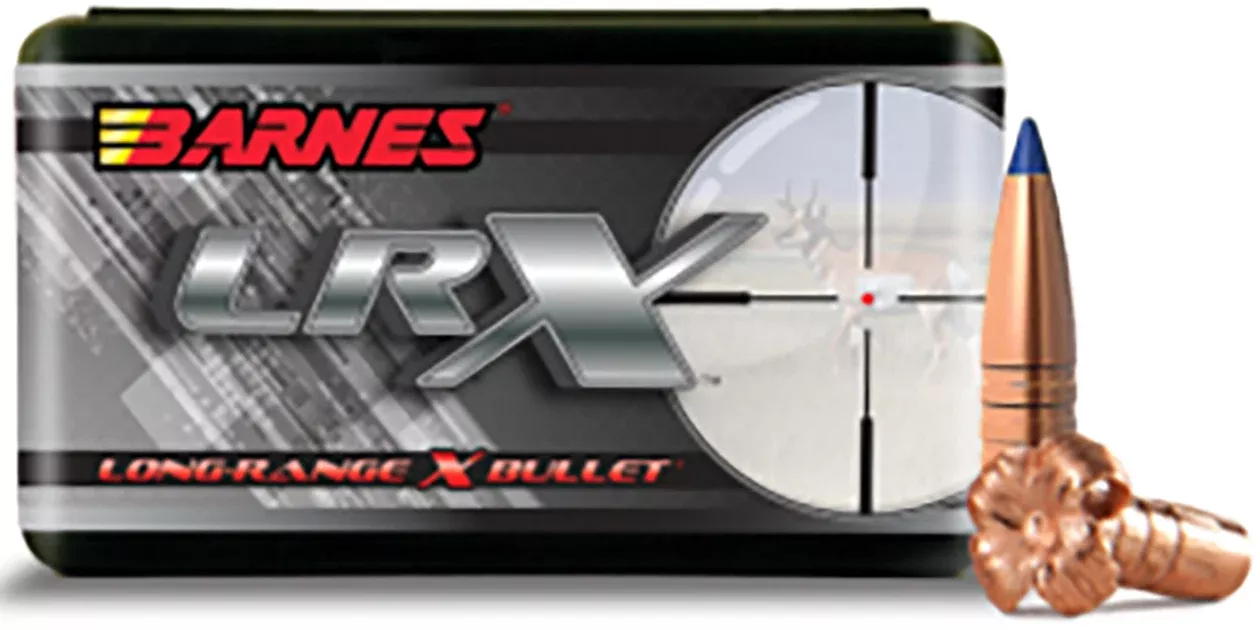 Barnes Bullets 30311 LRX30Cal 208gr LRX Boat Tail 50 Per Box/10 Case