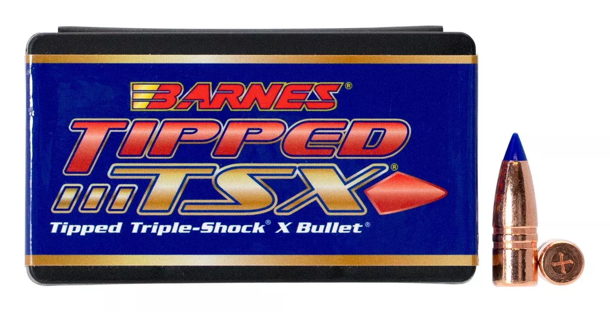 Barnes Bullets 30459 Tipped TSX35Cal 180gr Flat Base 50/Box