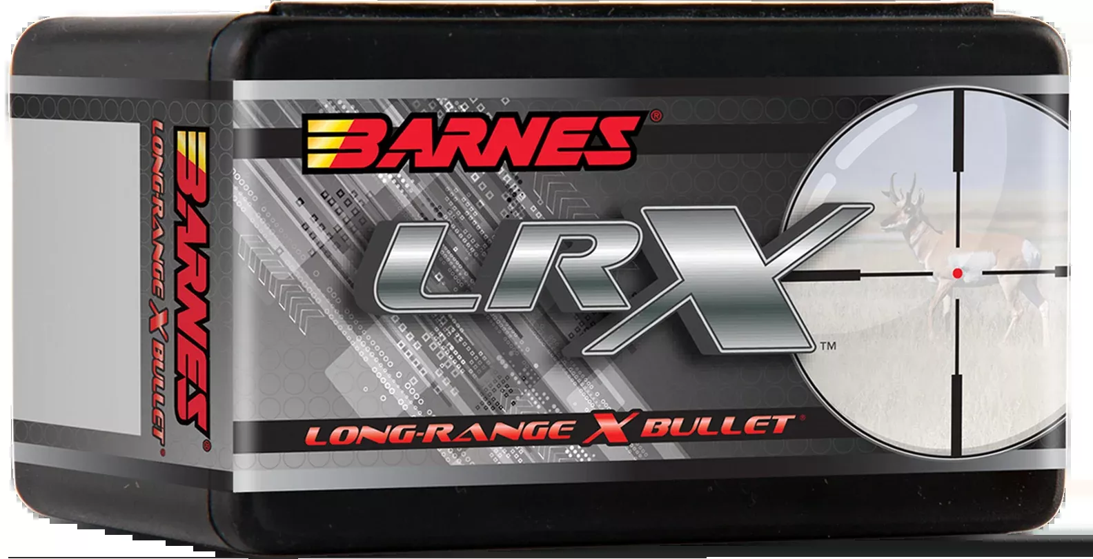 Barnes Bullets LRX Long Range X 7mm/.284 168 Grain Boat Tail Copper Bullets 50/Box 30284